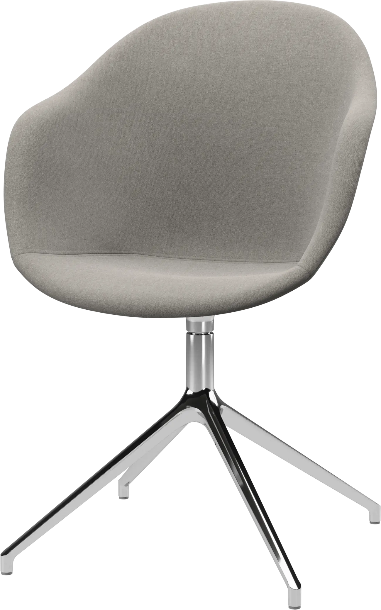 Adelaide chair with swivel function - LIGHT GREY FRISCO